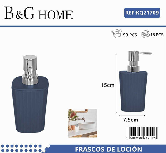 Θήκες κρεμοσάπουνου Dispenser πλαστικές – Σετ 5pcs – Blue – 21709