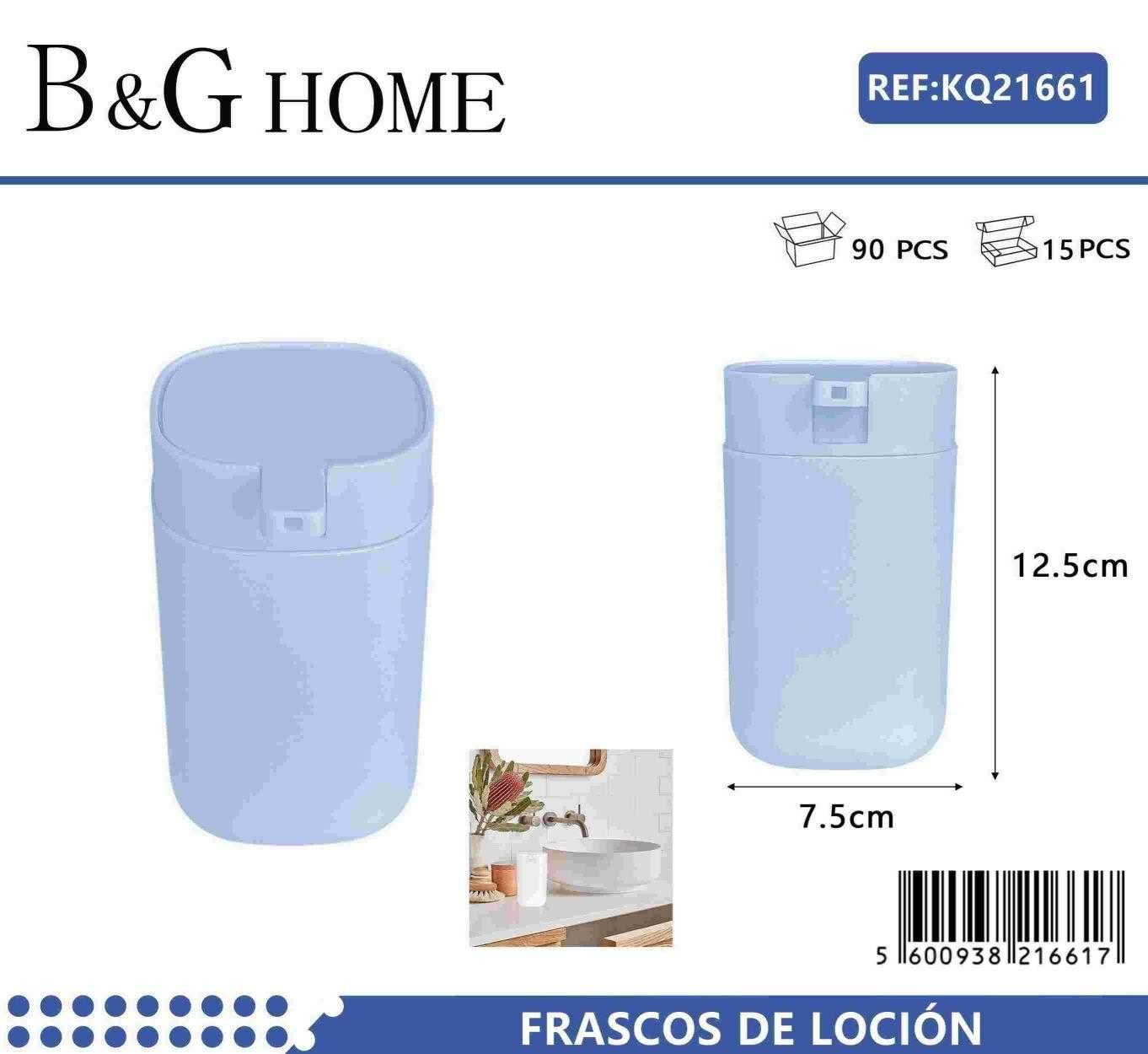 Θήκες κρεμοσάπουνου Dispenser πλαστικές – Σετ 5pcs – Light Blue – 21661