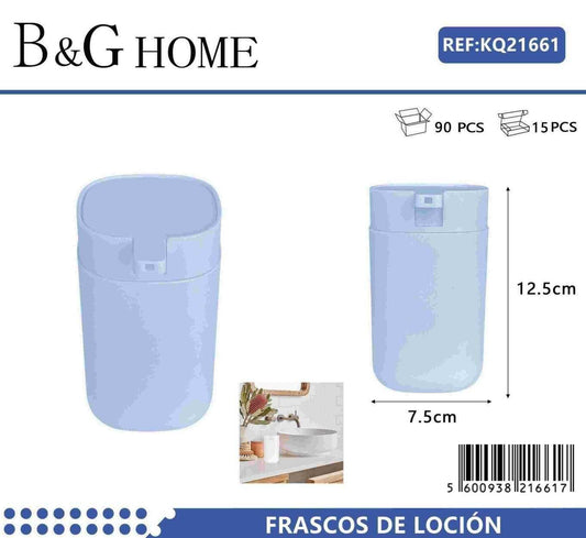 Θήκες κρεμοσάπουνου Dispenser πλαστικές – Σετ 5pcs – Light Blue – 21661