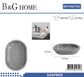 Σαπουνοθήκες μπάνιου πλαστικές – Σετ 9pcs – Grey – 21622