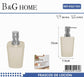 Θήκες κρεμοσάπουνου Dispenser πλαστικές – Σετ 5pcs – Beige – 21565