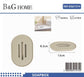 Σαπουνοθήκες μπάνιου πλαστικές – Σετ 9pcs – Beige – 21574