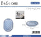 Σαπουνοθήκες μπάνιου πλαστικές – Σετ 9pcs – Light Blue – 21694