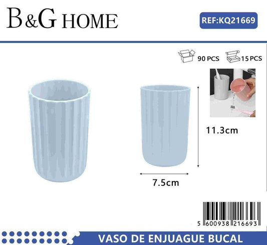 Θήκες οδοντόβουρτσας πλαστικές σε σετ 5Χ – Light Blue – 21669