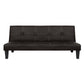 ΚΑΝΑΠΕΣ ΚΡΕΒΑΤΙ 3Θ HM3002.04 ΚΑΦΕ PU ΜΕ ΓΑΖΙΑ 186x90x82