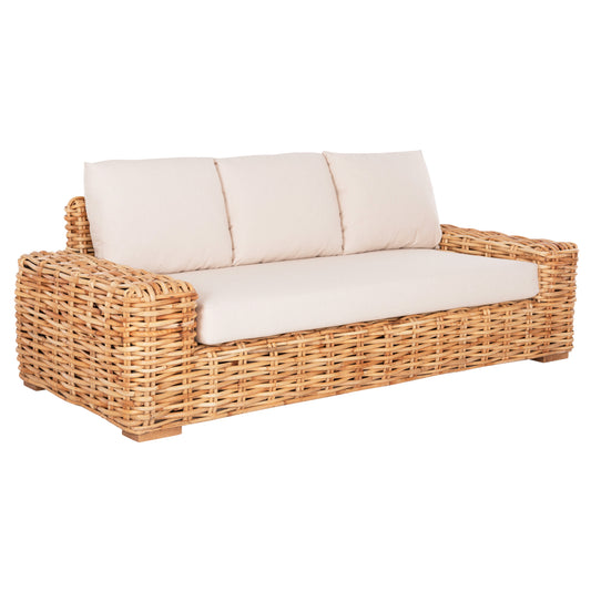 ΚΑΝΑΠΕΣ ΤΡΙΘΕΣΙΟΣ ΕΞ.ΧΩΡΟΥ TROPEL HM9808 ΞΥΛΟ MANGO ΣΕ ΦΥΣΙΚΟ-ΛΕΥΚΑ ΜΑΞΙΛΑΡΙΑ 216x88x70-85Υεκ.