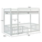 ΚΟΥΚΕΤΑ ΠΑΙΔΙΚΗ ΜΕ ΠΑΡΚΑΚΙ PLAYKID HM21312.01 ΞΥΛΟ ΠΕΥΚΟΥ ΛΕΥΚΟ--ME ΣΤΡΩΜΑ 90x190εκ