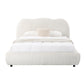 ΚΡΕΒΑΤΙ ΔΙΠΛΟ ΜΕ ΑΠΟΘ.ΧΩΡΟ KALLY HM729.03 ΜΠΕΖ FAUX FUR ΥΦΑΣΜΑ--ΣΤΡΩΜΑ 160x200εκ