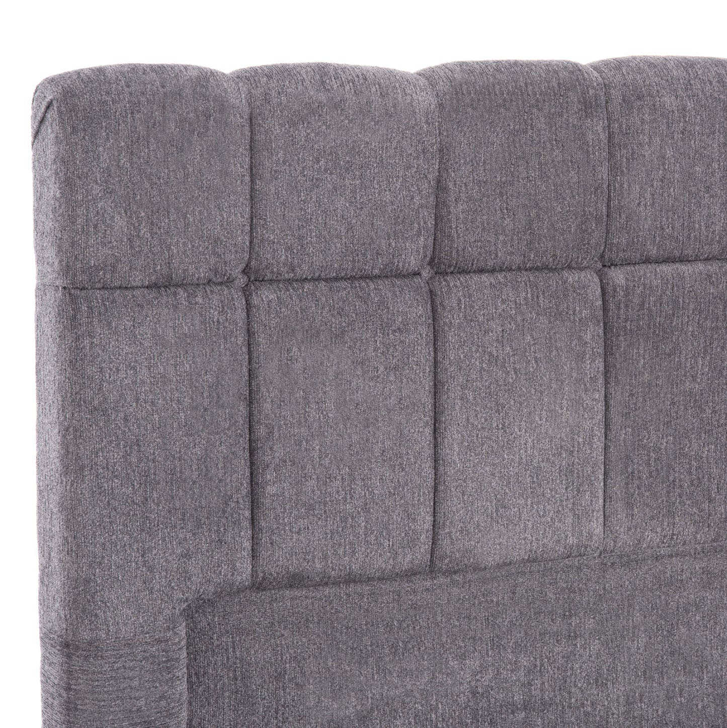 ΚΡΕΒΑΤΙ ΔΙΠΛΟ ΜΕ ΣΤΡΩΜΑ & ΑΠΟΘ.ΧΩΡΟ RAMON HM21168 ΓΚΡΙ ΜΠΟΥΚΛΕ--ΓΙΑ 160x200εκ