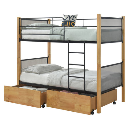 ΚΡΕΒΑΤΙ ΚΟΥΚΕΤΑ ΜΕ ΕΠΙΔΑΠΕΔΙΑ ΣΥΡΤΑΡΙΑ RAYVEN HM21119 ΞΥΛΟ-ΜΕΤΑΛΛΟ--ΓΙΑ 90x190εκ