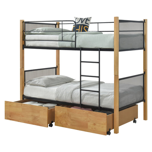 ΚΡΕΒΑΤΙ ΚΟΥΚΕΤΑ ΜΕ ΕΠΙΔΑΠΕΔΙΑ ΣΥΡΤΑΡΙΑ RAYVEN HM21119 ΞΥΛΟ-ΜΕΤΑΛΛΟ--ΓΙΑ 90x190εκ