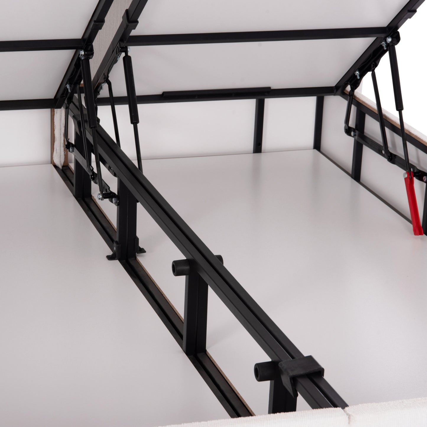 ΚΡEΒΑΤΙ ΜΕ ΑΠΟΘΗΚΕΥΤΙΚΟ ΧΩΡΟ DREAMLET HM716.03 ΛΕΥΚΟ ΜΠΟΥΚΛΕ- ΓΙΑ ΣΤΡΩΜΑ 160x200εκ.