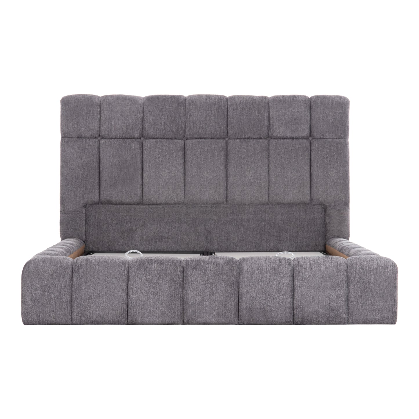 ΚΡΕΒΑΤΙ RAMON ΜΕ ΑΠΟΘΗΚΕΥΤΙΚΟ ΧΩΡΟ HM720.22 ΥΦΑΣΜΑ ΜΠΟΥΚΛΕ ΓΚΡΙ-ΣΤΡΩΜΑ 160x200εκ