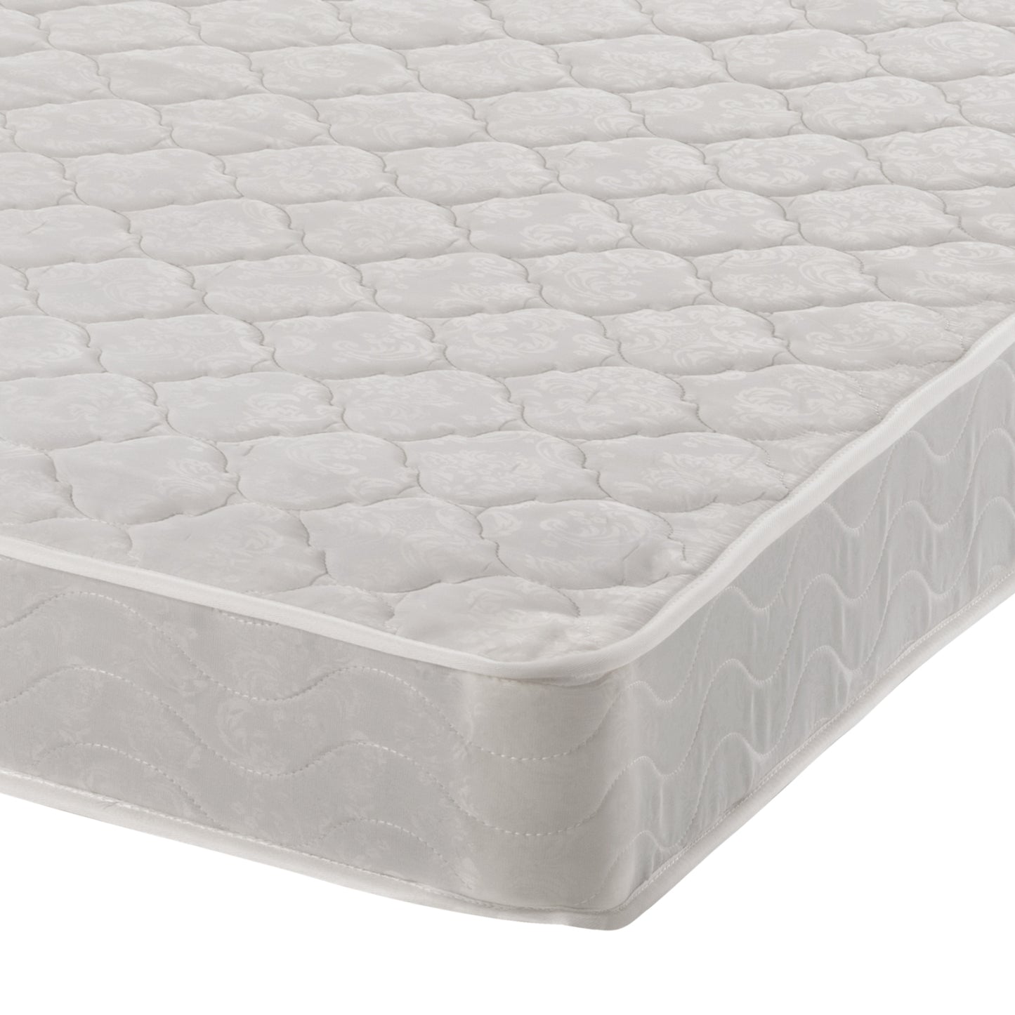 ΚΡΕΒΑΤΙ ΜΕ ΣΤΡΩΜΑ BECCA HM21283.01 ΛΕΥΚΟ PU--ΓΙΑ 150x200εκ