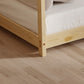 ΚΡΕΒΑΤΙ ΠΑΙΔΙΚΟ ΜΕ ΣΤΡΩΜΑ PEPE HM21302 ΞΥΛΟ ΠΕΥΚΟΥ ΣΕ ΦΥΣΙΚΟ--ΣΤΡΩΜΑ 90x190εκ