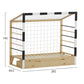 ΚΡΕΒΑΤΙ ΠΑΙΔΙΚΟ ΜΕ ΣΥΡΤΑΡΙ GOALIE HM700 ΞΥΛΟ ΠΕΥΚΟΥ ΦΥΣΙΚΟ-ΛΕΥΚΟ-ΜΑΥΡΟ- 190x90εκ