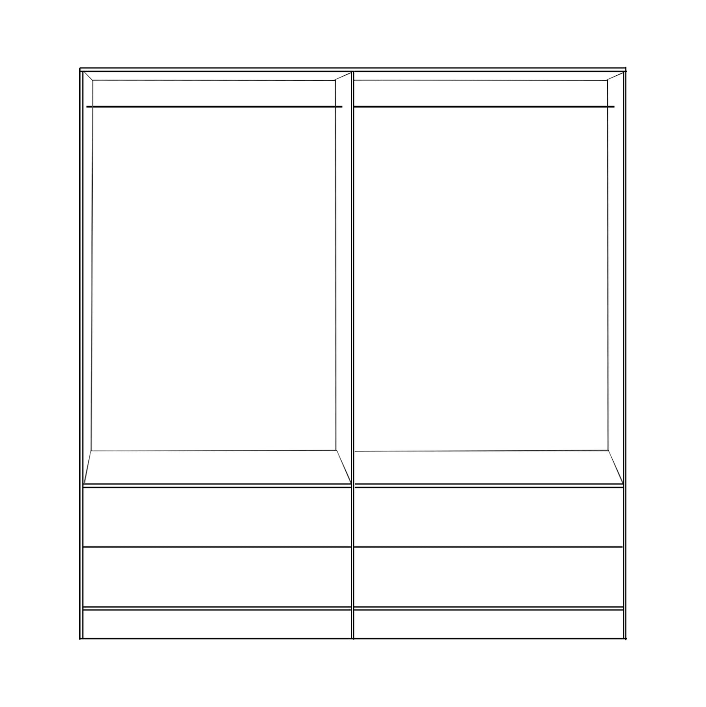 ΝΤΟΥΛΑΠΑ 4ΦΥΛΛΗ REINA ME 4 ΣΥΡΤΑΡΙΑ HM21258 ΜΕΛΑΜΙΝΗ ΣΕ ΛΕΥΚΟ 160x42,5x180,5Υεκ