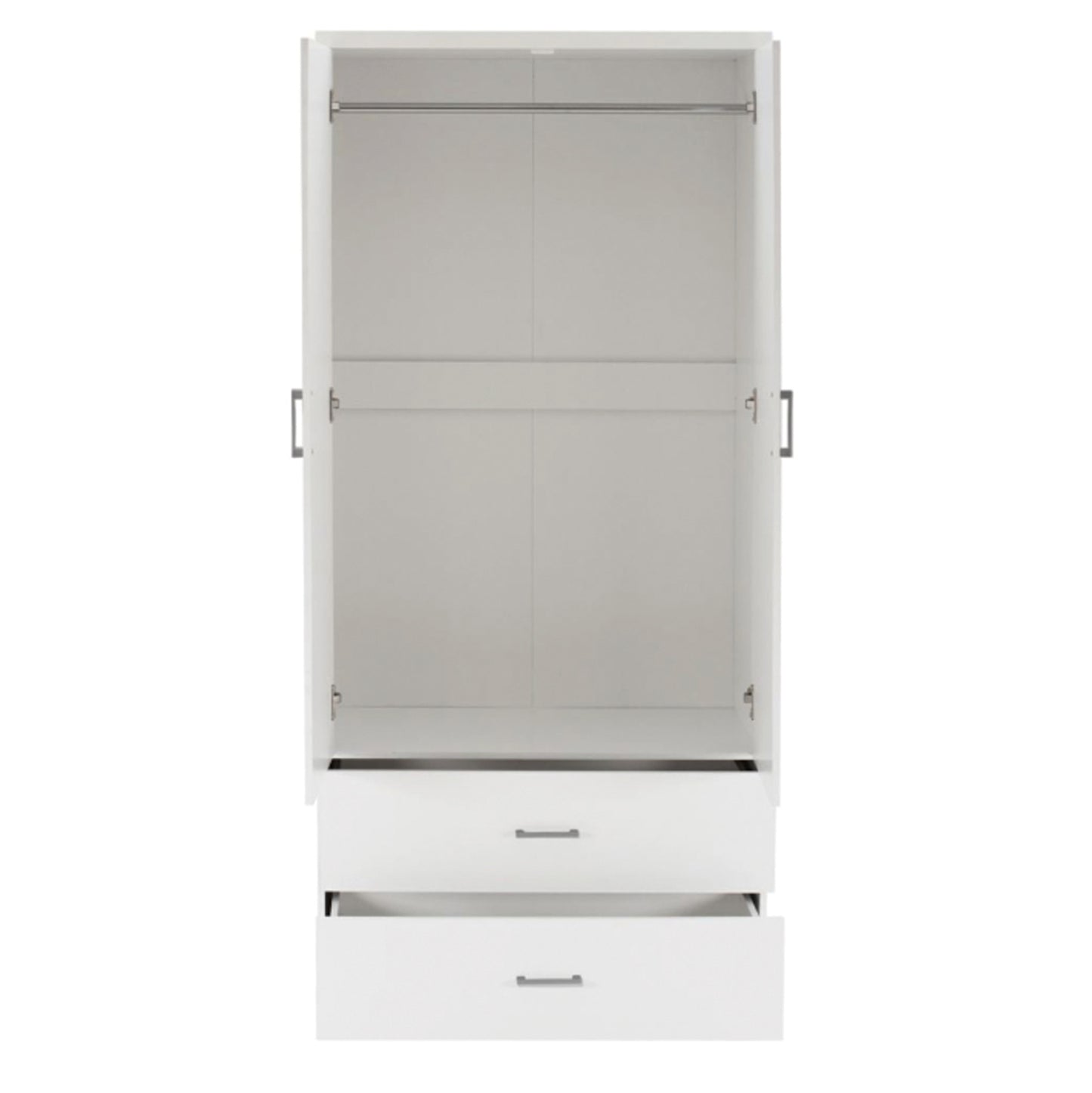 ΝΤΟΥΛΑΠΑ 4ΦΥΛΛΗ REINA ME 4 ΣΥΡΤΑΡΙΑ HM21258 ΜΕΛΑΜΙΝΗ ΣΕ ΛΕΥΚΟ 160x42,5x180,5Υεκ