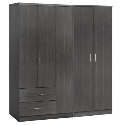 ΝΤΟΥΛΑΠΑ 5ΦΥΛΛΗ CAESAR HM21234.01 ΜΕΛΑΜΙΝΗ ΧΡΩΜΑ ZEBRANO 150x42.5x181Υεκ