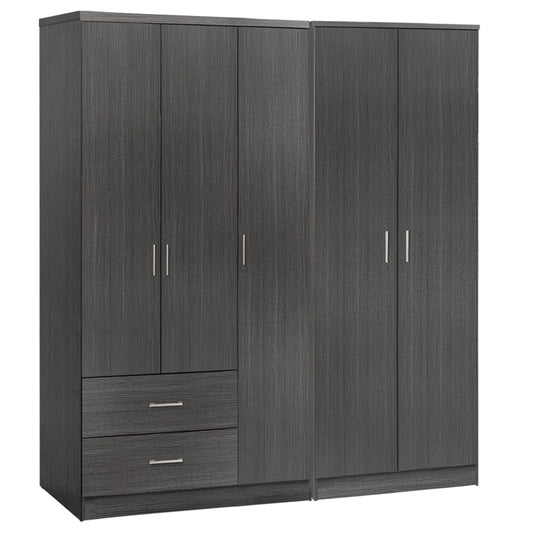 ΝΤΟΥΛΑΠΑ 5ΦΥΛΛΗ CAESAR HM21234.01 ΜΕΛΑΜΙΝΗ ΧΡΩΜΑ ZEBRANO 150x42.5x181Υεκ