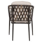 ΠΟΛΥΘΡΟΝΑ ΑΛΟΥΜΙΝΙΟΥ BOLLY HM6080 ΚΑΦΕ-ΣΥΝΘ.RATTAN ΚΑΦΕ-ΜΠΕΖ ΜΑΞΙΛΑΡΙΑ 58,5x67x86Υεκ