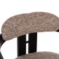 ΠΟΛΥΘΡΟΝΑ ΤΡΑΠΕΖΑΡΙΑΣ KALL HM18247.02 ΚΑΦΕ ΥΦΑΣΜΑ--PLYWOOD ΣΕ ΜΑΥΡΟ 56x45x73Υεκ
