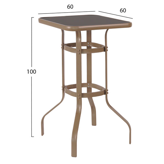 ΣΕΤ 3ΤΜΧ ΕΞΩΤΕΡΙΚΟΥ ΧΩΡΟΥ LAURA HM21056 ΣΑΜΠΑΝΙ ΜΕΤΑΛΛΟ & ΑΛΟΥΜΙΝΙΟ