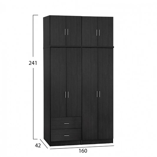 ΣΕΤ 4 ΤΜΧ ΝΤΟΥΠΑΛΑ 4ΦΥΛΛΗ ΜΕ ΠΑΤΑΡΙ ZEBRANO 160X42X241 HM11355.01