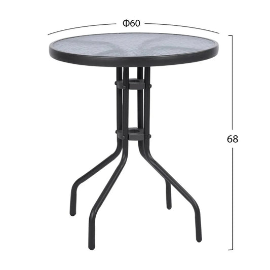 ΣΕΤ ΕΞΩΤ.ΧΩΡΟΥ 3ΤΜΧ LIMA HM21110 ΤΡΑΠΕΖΙ ΜΕ 2 ΠΟΛΥΘΡΟΝΕΣ- ΓΚΡΙ ΧΡΩΜΑ