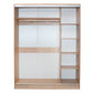 ΣΕΤ ΚΡΕΒΑΤΟΚΑΜΑΡΑΣ 6ΤΜΧ ADLER HM11759 ΜΕΛΑΜΙΝΗ SONAMA OAK-ΓΙΑ ΣΤΡΩΜΑ 160x200εκ