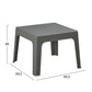 ΣΕΤ LOUNGE 3ΤΜΧ SLEEK HM21274.05 DARK OLIVE GREEN ΠΟΛΥΠΡΟΠΥΛΕΝΙΟ
