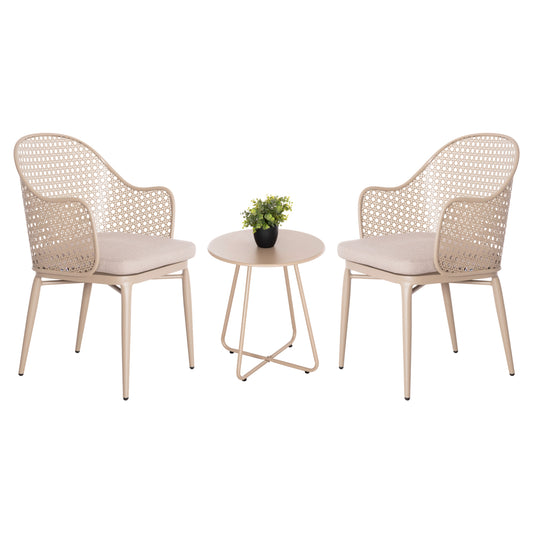 ΣΕΤ LOUNGE 3TMX ΕΞ.ΧΩΡΟΥ OREGO HM21107.03 ΑΛΟΥΜΙΝΙΟ & ΜΕΤΑΛΛΟ ΣΕ ΚΑΠΟΥΤΣΙΝΟ