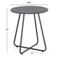 ΣΕΤ LOUNGE 3TMX ΕΞ.ΧΩΡΟΥ PONY HM21193 ΜΕΤΑΛΛΟ ΣΕ ΓΚΡΙ--ΣΥΝΘ.RATTAN ΣΕ ΛΕΥΚΟ-ΜΑΥΡΟ
