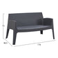ΣΕΤ LOUNGE 4ΤΜΧ SLEEK HM21275.10 ΓΚΡΙ ΠΟΛΥΠΡΟΠΥΛΕΝΙΟ