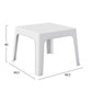 ΣΕΤ 3ΤΜΧ ΠΟΛΥΠΡΟΠΥΛΕΝΙΟΥ SLEEK HM21267.01 ΤΡΑΠΕΖΑΚΙ & 2 ΠΟΛΥΘΡΟΝΕΣ-ΛΕΥΚΟ