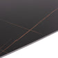 ΣΕΤ ΤΡΑΠΕΖΑΡΙΑΣ 5ΤΜΧ RAVEN HM21067.02 ΚΕΡΑΜΙΚΟ TOP ΜΑΥΡΟ ΜΑΡΜΑΡΟ--ΜΕΤΑΛΛΟ