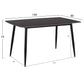 ΣΕΤ ΤΡΑΠΕΖΑΡΙΑΣ 5ΤΜΧ RAVEN HM21072.02 ΚΕΡΑΜΙΚΟ TOP ΜΑΥΡΟ ΜΑΡΜΑΡΟ & 4 ΚΑΡΕΚΛΕΣ