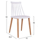 ΣΕΤ ΤΡΑΠΕΖΑΡΙΑΣ 5ΤΜΧ MINIMAL HM21172 MDF TOP ΣΕ ΛΕΥΚΟ-ΣΚΕΛΕΤΟΣ ΣΕ ΦΥΣΙΚΟ ΞΥΛΟΥ