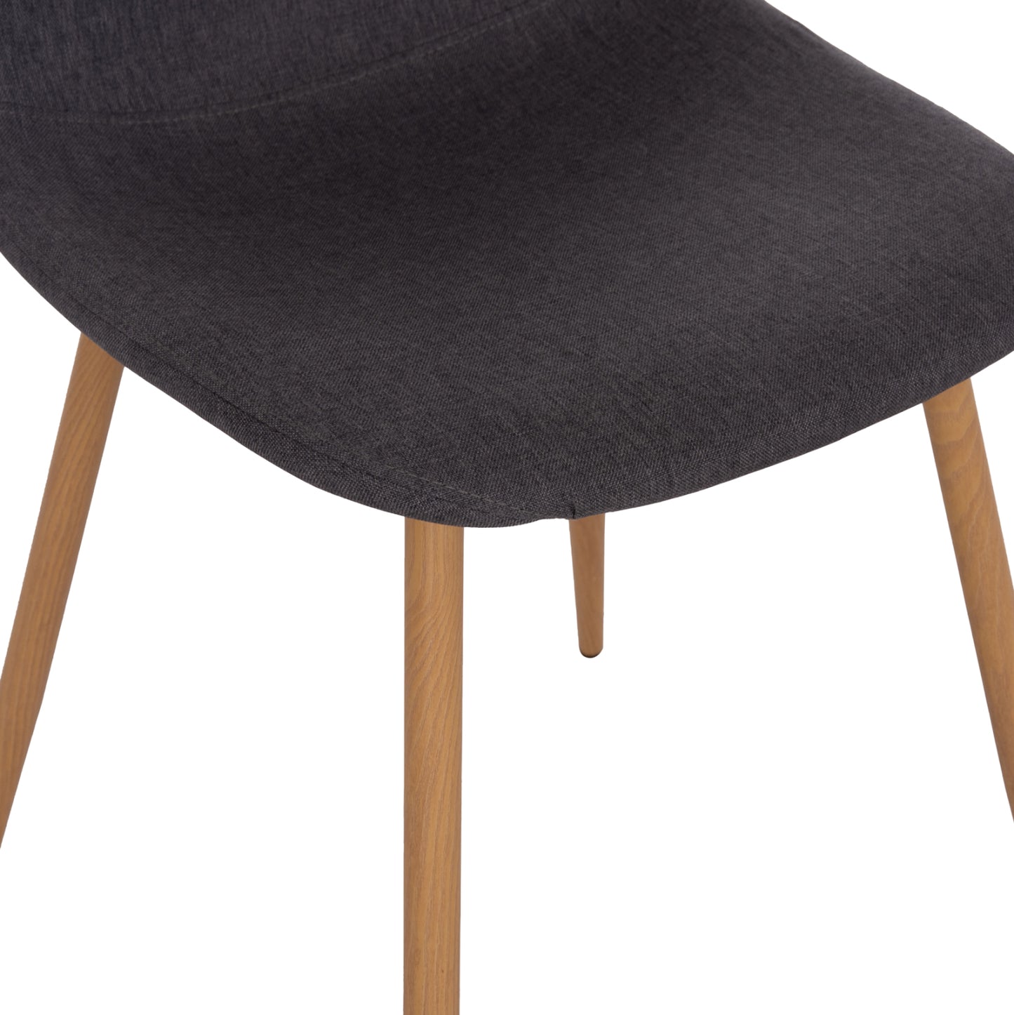 ΣΕΤ ΤΡΑΠΕΖΑΡΙΑΣ 5ΤΜΧ MINARDO HM21179 MDF TOP ΣΕ ΜΑΥΡΟ--ΣΚΟΥΡΟ ΓΚΡΙ ΥΦΑΣΜΑ