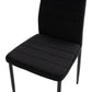 ΣΕΤ ΤΡΑΠΕΖΑΡΙΑΣ 5ΤΜΧ LADY HM21199.04 ΓΥΑΛΙ--ΜΕΤΑΛΛΟ & ΒΕΛΟΥΔΟ ΣΕ ΜΑΥΡΟ