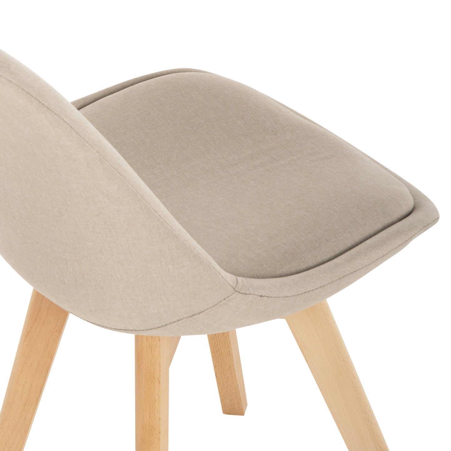 ΣΕΤ ΤΡΑΠΕΖΑΡΙΑΣ 5ΤΜΧ MORGAN HM21269.02 ΤΡΑΠΕΖΙ & 4 ΚΑΡΕΚΛΕΣ - ΜΠΕΖ ΥΦΑΣΜΑ