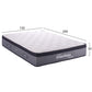 ΣΤΡΩΜΑ DREAMTOPIA ULTIMATE HM661.150 POCKET SPRING ΜΕ ΑΝΩΣΤΡΩΜΑ 150X200εκ.