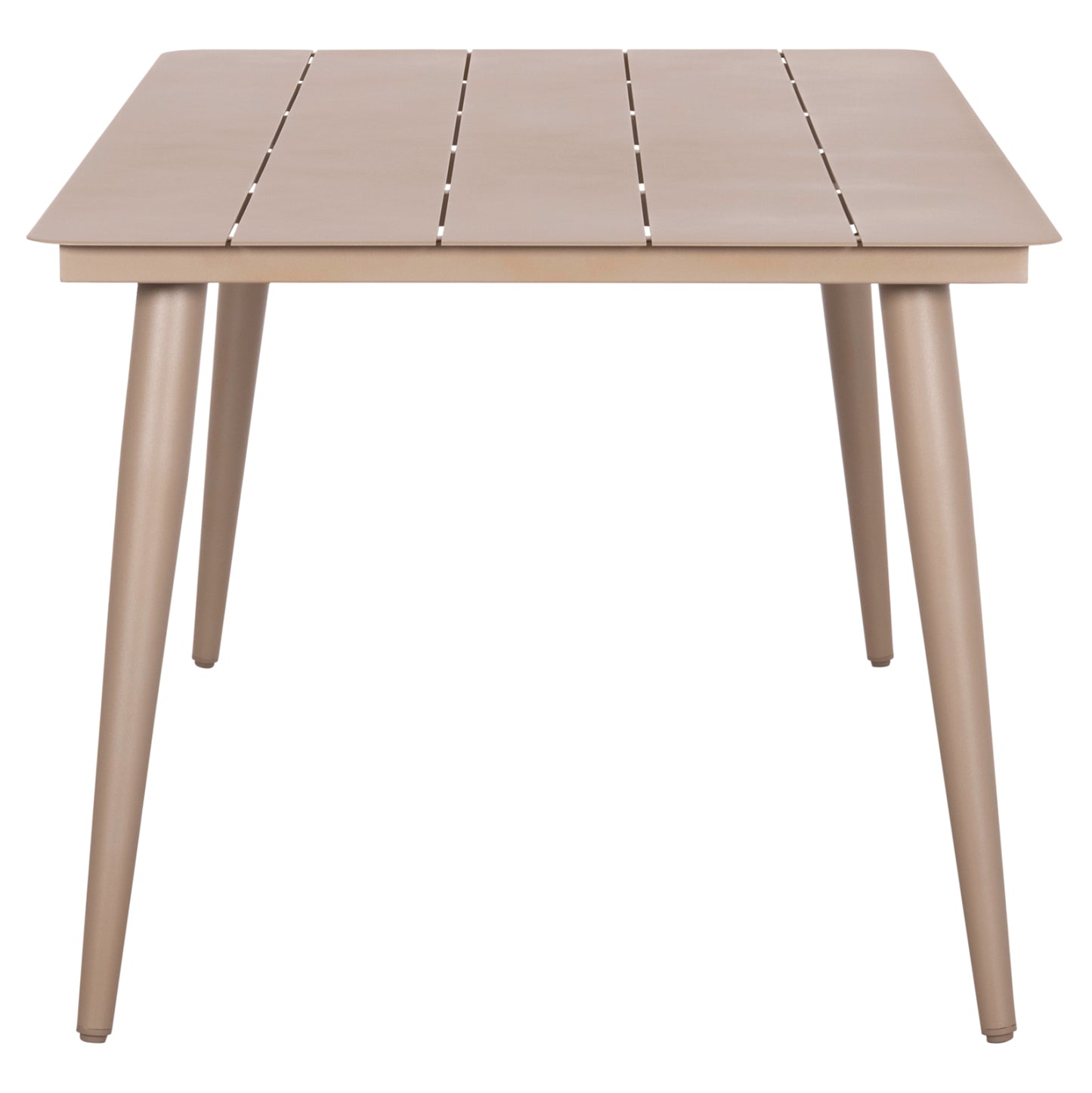 ΤΡΑΠΕΖΙ ΑΛΟΥΜΙΝΙΟΥ ΟΡΘΟΓΩΝΙΟ HIGER HM6291.04 ΚΑΠΟΥΤΣΙΝΟ 160x90x78Υεκ.