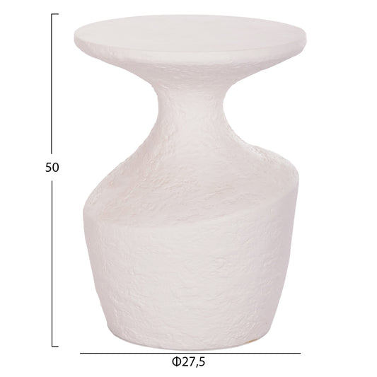 ΤΡΑΠΕΖΙ ΒΟΗΘΗΤΙΚΟ REBON HM18156.02S FIBER CEMENT ΣΕ ΛΕΥΚΟ--Φ27.5x50Υεκ.