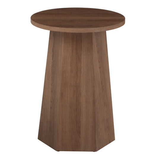 ΤΡΑΠΕΖΙ ΣΑΛΟΝΙΟΥ CARPEN HM18270 MDF ΜΕ ΕΠΕΝΔΥΣΗ PAPERWOOD Φ40x55.5Υεκ.