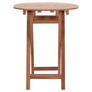 ΤΡΑΠΕΖΙ ΣΚΗΝΟΘΕΤΗ ΣΤΡΟΓΓΥΛΟ HEIDEL HM18120 ΞΥΛΟ TEAK--ΦΥΣΙΚΟ Φ60x75Υεκ.