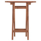 ΤΡΑΠΕΖΙ ΣΚΗΝΟΘΕΤΗ ΤΕΤΡΑΓΩΝΟ ERIS HM18118 ΞΥΛΟ TEAK--ΦΥΣΙΚΟ 60x60x75Υεκ.