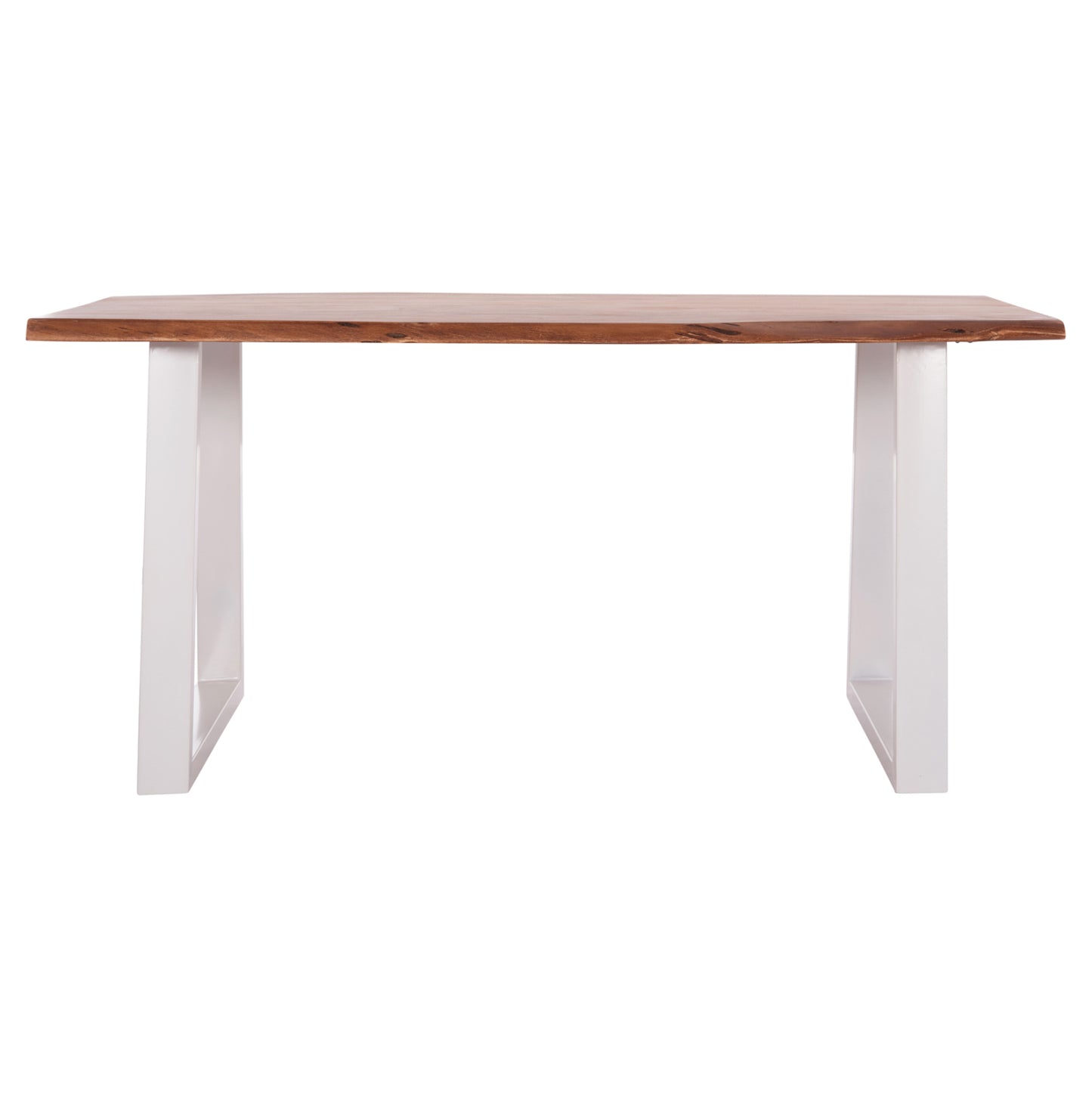 ΤΡΑΠΕΖΙ ΤΡΑΠΕΖΑΡΙΑΣ MONTANA HM8336.12 ΞΥΛΟ ΑΚΑΚΙΑΣ 4εκ.ΠΑΧΟΣ-ΛΕΥΚΑ ΠΟΔΙΑ 160X90X77Υεκ.