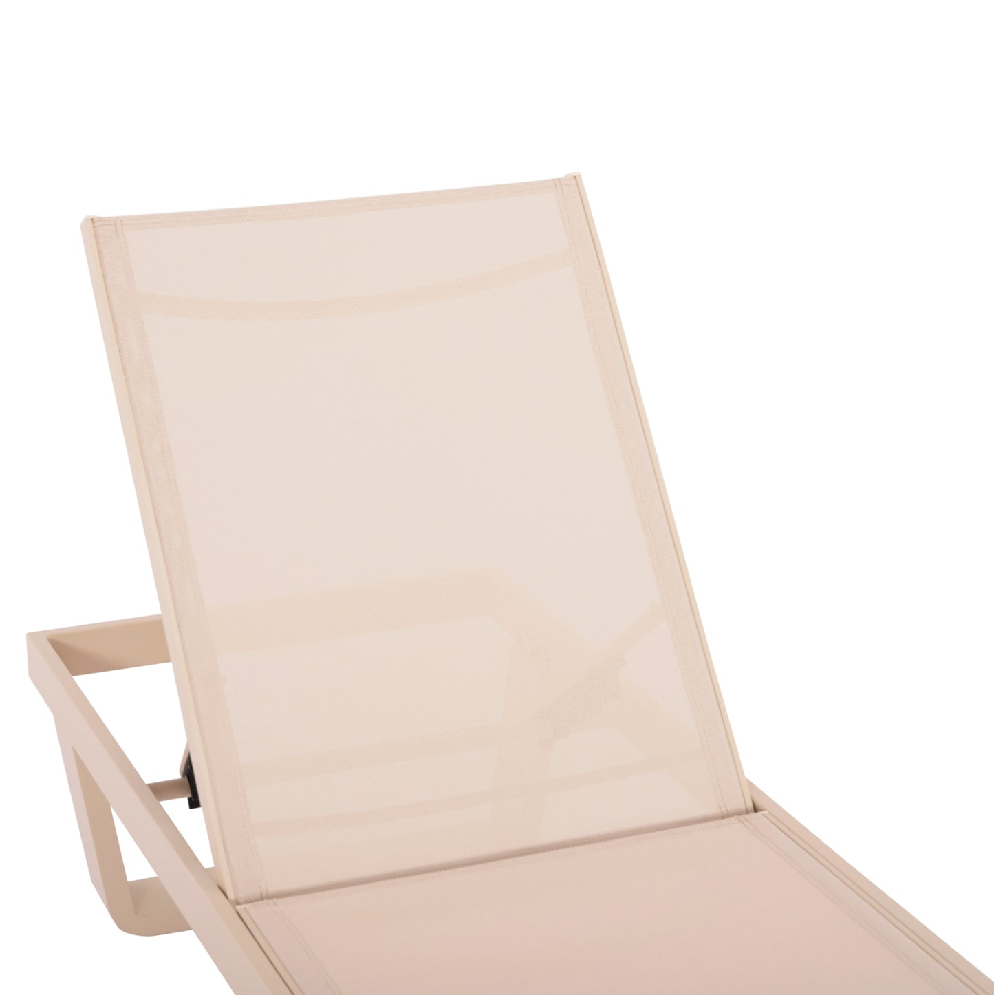 ΞΑΠΛΩΣΤΡΑ ΑΛΟΥΜΙΝΙΟΥ ΜΕ ΥΦΑΣΜΑ TESLIN RICKON HM6292.04 ΣΕ ΣΑΜΠΑΝΙ 198x61,5x97Υεκ.