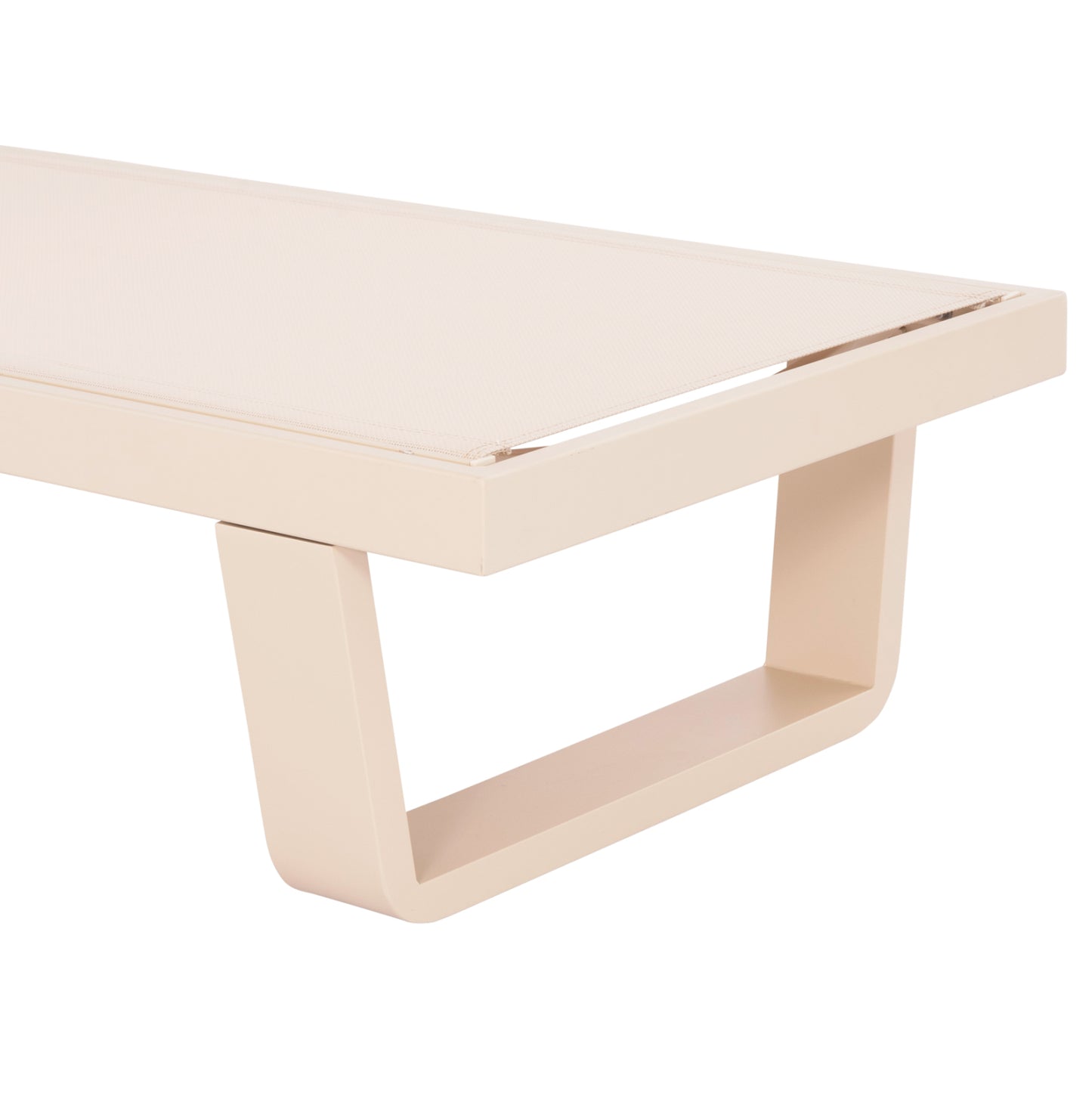 ΞΑΠΛΩΣΤΡΑ ΑΛΟΥΜΙΝΙΟΥ ΜΕ ΥΦΑΣΜΑ TESLIN RICKON HM6292.04 ΣΕ ΣΑΜΠΑΝΙ 198x61,5x97Υεκ.